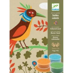 Djeco Oiseaux De Paradis - Sables Colorés 5 Djeco Oiseaux De Paradis - Sables Colorés -Enfants Jouets Magasin oiseaux de paradis sables colores 2