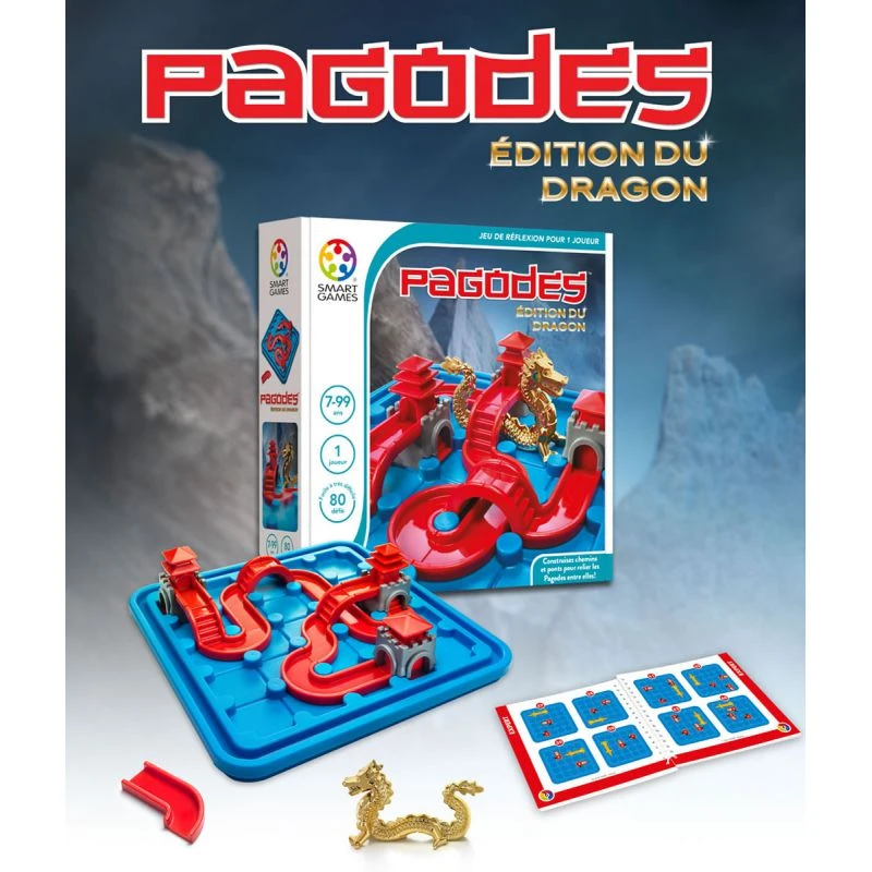 Pagodes édition Du Dragon Casse Tête 80 Défis 4 Pagodes édition Du Dragon Casse Tête 80 Défis – Image 4