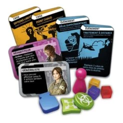 ASMODEE Pandemic Zone Rouge : Amérique Du Nord 7 ASMODEE Pandemic Zone Rouge : Amérique Du Nord -Enfants Jouets Magasin pandemic zone rouge amerique du nord 2