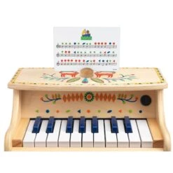 Piano En Bois électronique Enfant Animambo Djeco -Enfants Jouets Magasin piano animambo djeco 5