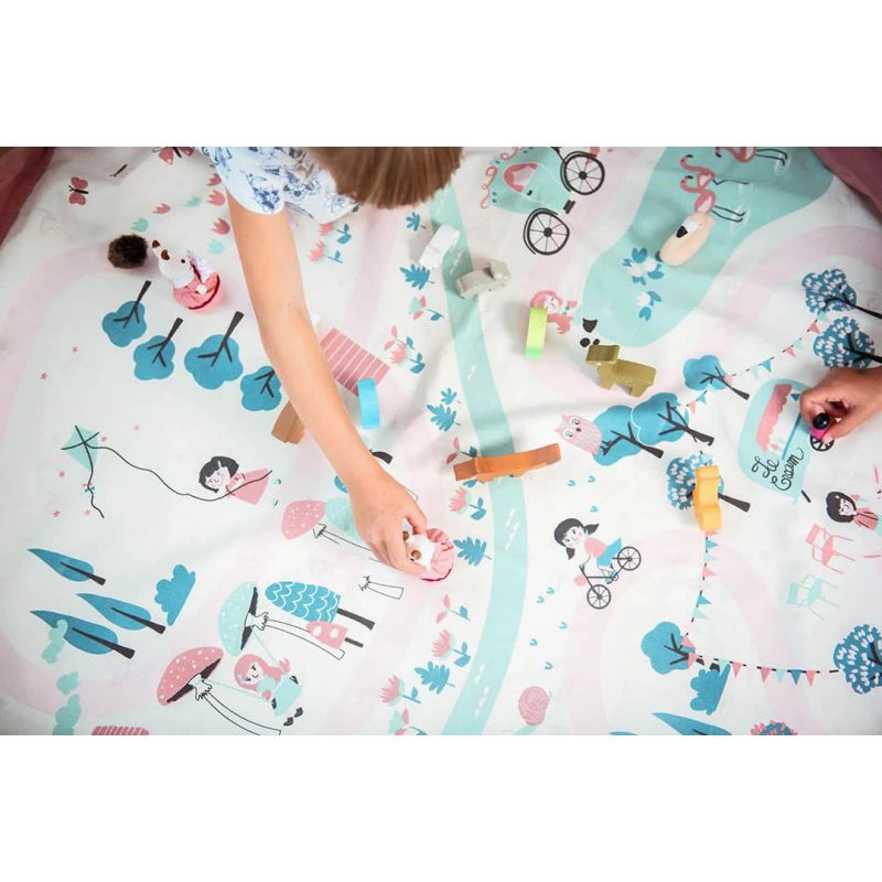 Promenade Dans Le Parc / Sac Rangement & Tapis - Play And Go 11 Promenade Dans Le Parc / Sac Rangement & Tapis - Play And Go – Image 11