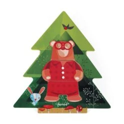 Janod Puzzle 2 Ans Pyjamas Party Zigolos -Enfants Jouets Magasin puzzle 2 ans pyjamas party zigolos 4