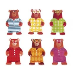 Janod Puzzle 2 Ans Pyjamas Party Zigolos -Enfants Jouets Magasin puzzle 2 ans pyjamas party zigolos 5