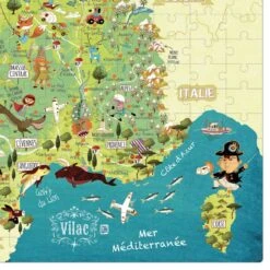 Vilac Puzzle Carte Des Merveilles De France 300 Pièces 10 Vilac Puzzle Carte Des Merveilles De France 300 Pièces -Enfants Jouets Magasin puzzle carte des merveilles de france 300 pieces 3