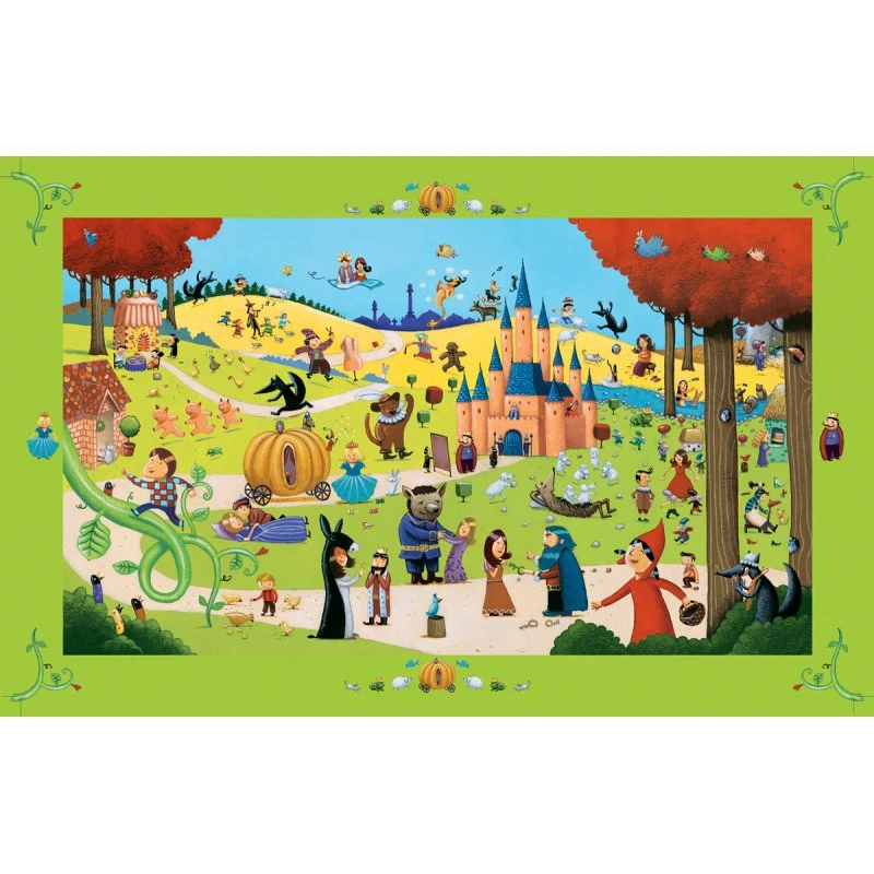 Puzzle Contes 54 Pièces - Djeco 4 Ans 3 Puzzle Contes 54 Pièces - Djeco 4 Ans – Image 3