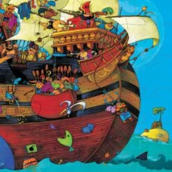 Puzzle Djeco 5 Ans Le Bateau De Barberousse 54 Pièces -Enfants Jouets Magasin puzzle le bateau de barberousse 54 pieces 2