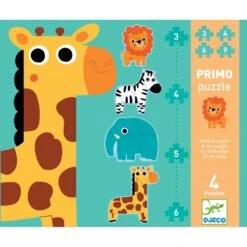 Puzzle Djeco 2 Ans Primo Dans La Jungle Djeco
