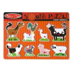Puzzle Sonore Animaux De La Ferme 7 Puzzle Sonore Animaux De La Ferme -Enfants Jouets Magasin puzzle sonore animaux de la ferme 3