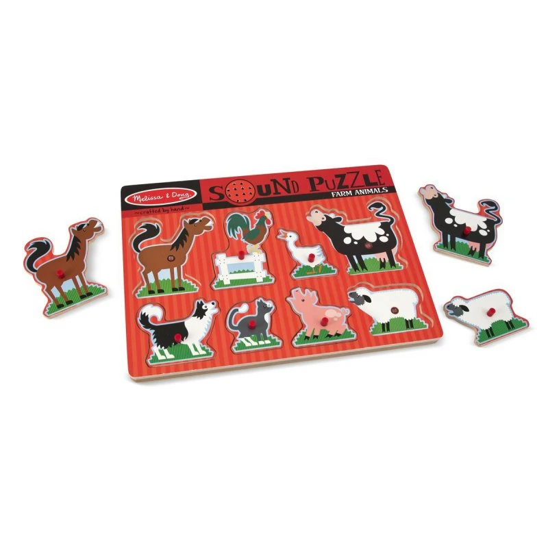Puzzle Sonore Animaux De La Ferme 1 Puzzle Sonore Animaux De La Ferme
