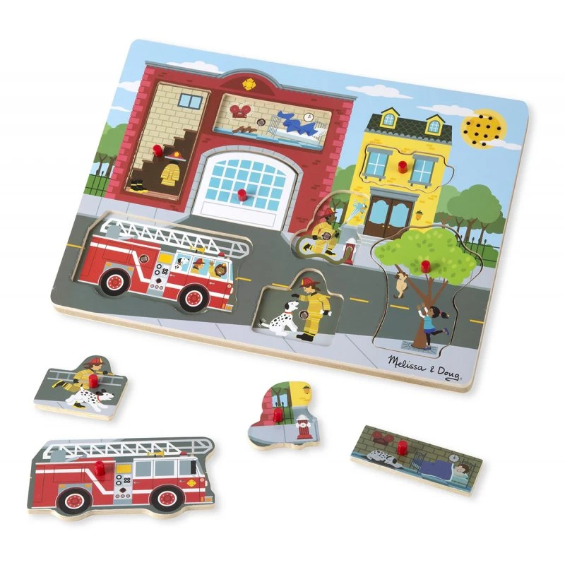 Puzzle Sonore 2 Ans Autour De La Caserne De Pompiers 2 Puzzle Sonore 2 Ans Autour De La Caserne De Pompiers – Image 2