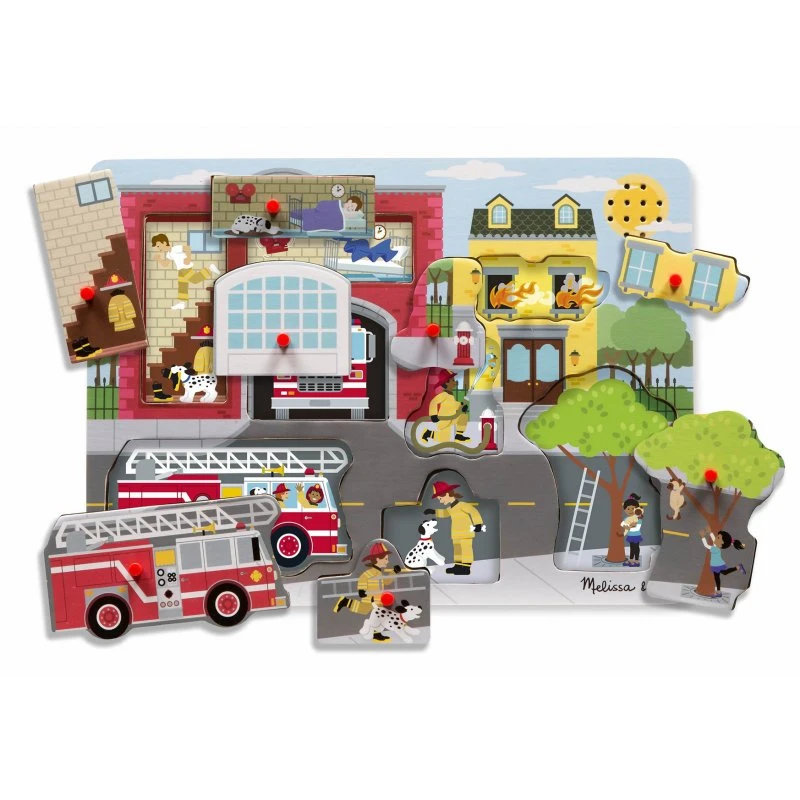 Puzzle Sonore 2 Ans Autour De La Caserne De Pompiers 3 Puzzle Sonore 2 Ans Autour De La Caserne De Pompiers – Image 3