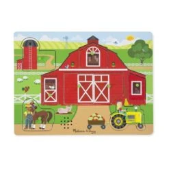 Puzzle 2 Ans Sonore Autour De La Ferme