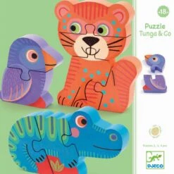 Puzzles Tunga & Co - Djeco