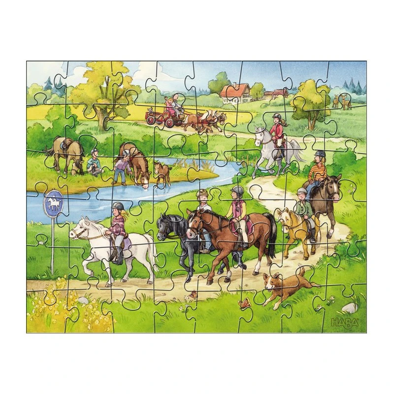 Haba 3 Puzzles Le Centre équestre 3 Haba 3 Puzzles Le Centre équestre – Image 3