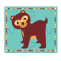 Djeco Rigolo N'co - 4 Puzzles 2 Ans 4 Pièces 10 Djeco Rigolo N'co - 4 Puzzles 2 Ans 4 Pièces -Enfants Jouets Magasin rigolo and co 4 puzzles 4 pieces 4