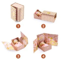 Djeco Rose Tinyroom -Tinyly -Enfants Jouets Magasin rose tinyroom tinyly 5