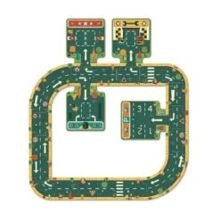 Routes - Puzzle Pop To Play - Djeco - 21 Pièces -Enfants Jouets Magasin routes puzzle pop to play 3