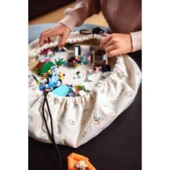Sac De Rangement Mini Rainbow - Play And Go -Enfants Jouets Magasin sac de rangement mini rainbow play and go 6