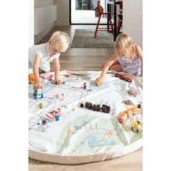 Sac Rangement Tapis Circuit De Trains - Play And Go -Enfants Jouets Magasin sac rangement tapis circuit de trains play and go 3