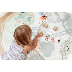 Sac Rangement Tapis Circuit De Trains - Play And Go -Enfants Jouets Magasin sac rangement tapis circuit de trains play and go 5