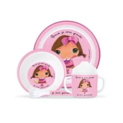 Set De Vaisselle En Mélaminé Gourmande