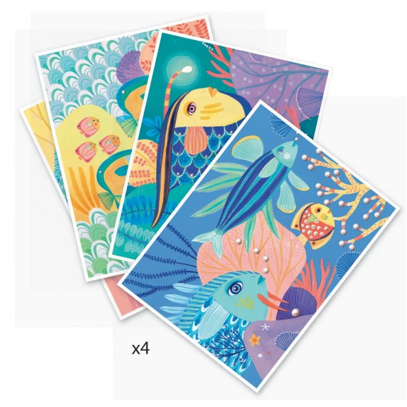 Djeco Sous La Mer - Feutres Pinceaux 3 Djeco Sous La Mer - Feutres Pinceaux – Image 3