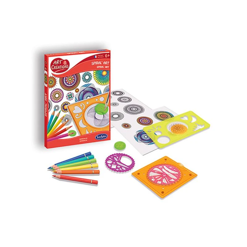 Spiral'art - Coffret Spirographe 1 Spiral'art - Coffret Spirographe