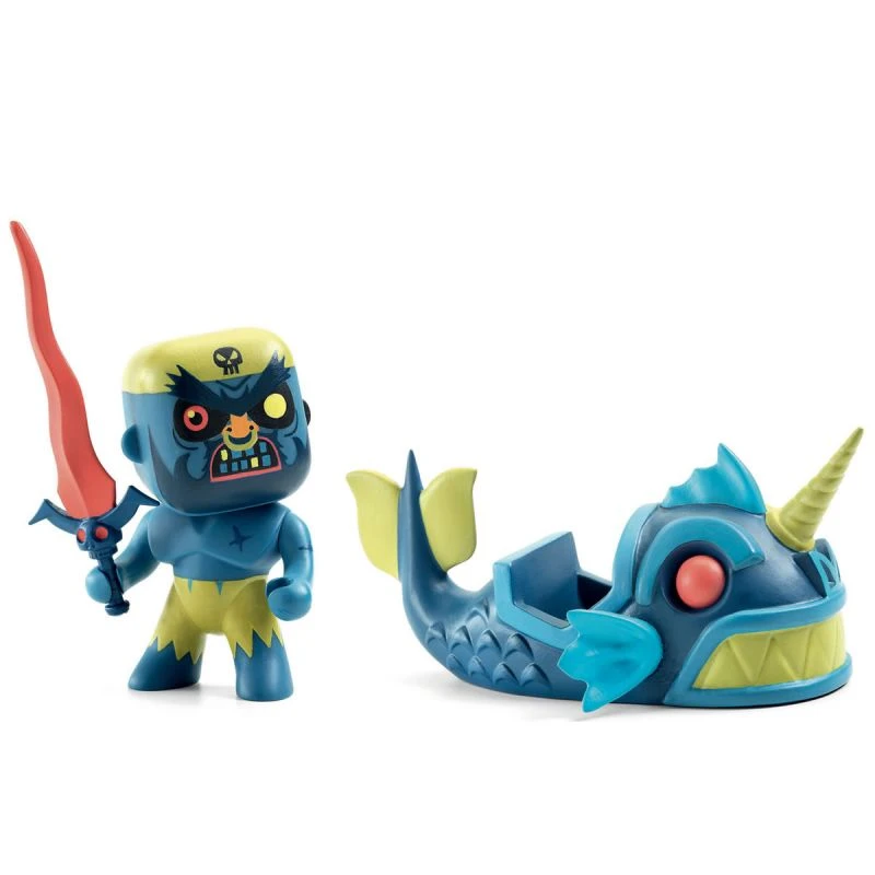 Djeco Terrible & Monster - Pirate Arty Toys 2 Djeco Terrible & Monster - Pirate Arty Toys – Image 2