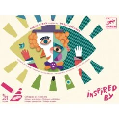 Têtes Au Carré Collage Collection Inspired By - Djeco