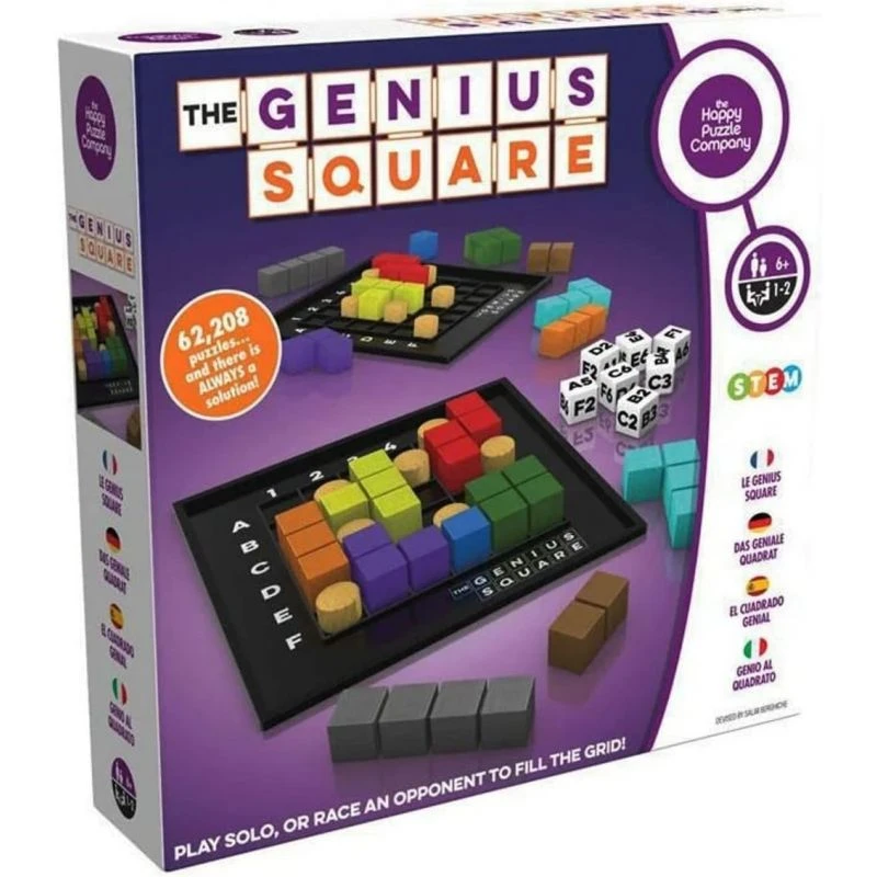 The Genius Square - 1 à 2 Joueurs 1 The Genius Square - 1 à 2 Joueurs