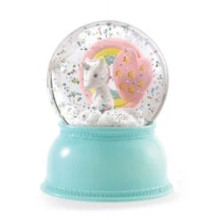 Djeco Veilleuse Boule à Neige Licorne