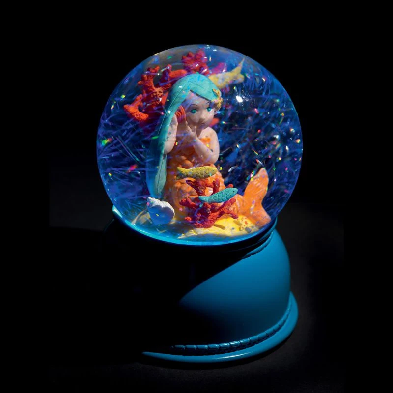 Djeco Veilleuse Boule à Neige Sirène 2 Djeco Veilleuse Boule à Neige Sirène – Image 2