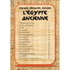 Voyage, Découvre, Explore L'Egypte Ancienne - Puzzle + Livre -Enfants Jouets Magasin voyage decouvre explore l egypte ancienne puzzle livre 2