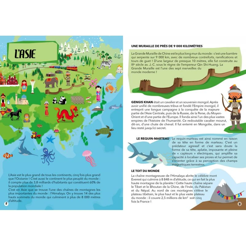 Voyage, Découvre, Explore La Terre - Puzzle + Livre 8 Voyage, Découvre, Explore La Terre - Puzzle + Livre – Image 8